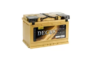 DECUS Золото 6CT-77VL 77 A/h 850 А R+ 278x175x190 мм