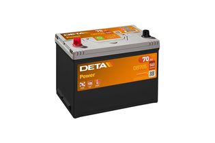 Deta Power DB705 70 A/h 540 A L+ 267x173x220 мм