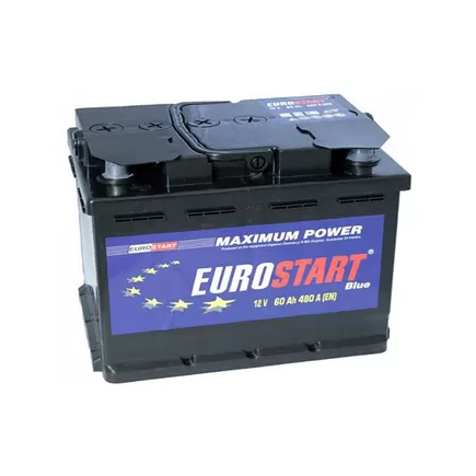 Eurostart Blue 60 A/h 480 А L+ 242x175x190 мм