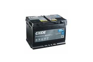 Exide Premium EA770 77 A/h 760 A R+ 278x175x190 мм