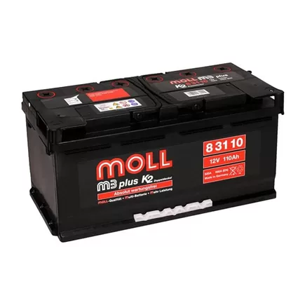 MOLL M3 K2 110 A/h 900 А R+ 394x175x190 мм