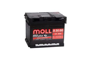 MOLL M3+ 50 A/h 420 А R+ 210x175x175 мм