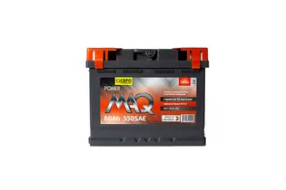POWERMAQ 6CT-60 60 A/h 550 A L+ 242x175x190 мм