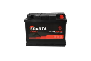 Sparta Energy 62 A/h 500 А R+ 242x175x190 мм