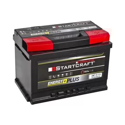 Startcraft Energy Plus 74 R 74 A/h 680 A R+ (низ.) 278x175x175 мм