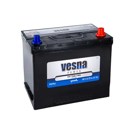 Vesna Power Asia PO75J 75 A/h 740 A R+ 260x170x220 мм