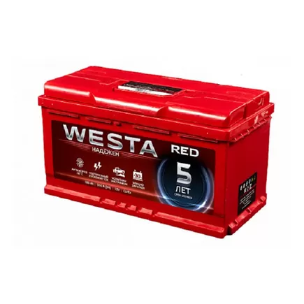 Westa Red 100 A/h 910 A R+ 353x175x190 мм
