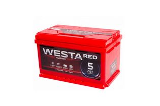 Westa Red 74 A/h 740 A R+ 276x175x175 мм (Низкий)