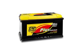 Zap Plus 100 A/h 760 A R+ 353x175x190 мм