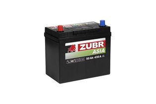 Zubr Asia Premium 50 A/h 430 A L+ 238x127x220 мм
