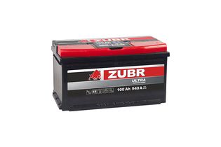 Zubr Ultra 100 A/h 940 А L+ 353x175x190 мм