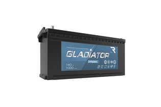 Gladiator Dynamic 140 A/h 1000 A L+ 6СТ-140 480x189x223 мм