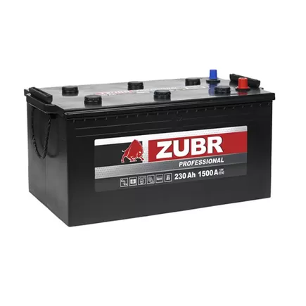 Zubr Professional 230 A/h 1500 А L+ 518x274x215 мм