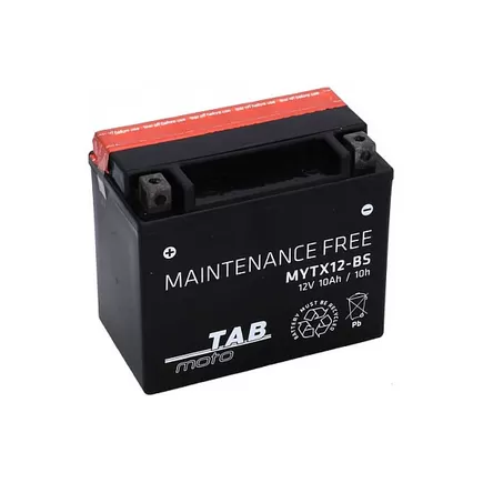 TAB YTX12-BS 10 A/h 160 А L+ 150x87x130 мм