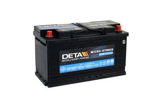DETA Micro-Hybrid AGM DK920 92 A/h 850 A R+ 353x175x190 мм
