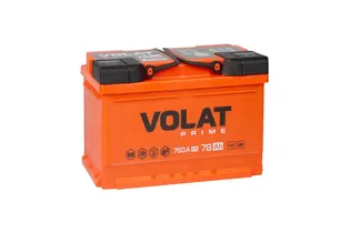 Volat Prime 78 A/h 760 A L+ 278x175x175 мм