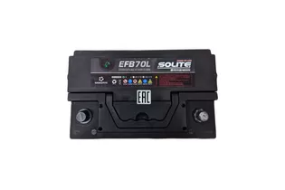 Solite EFB 70 A/h 680 А R+ 278x175x190 мм