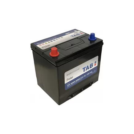 TAB Polar S Asia 60 A/h 600 А L+ 230x175x220 мм (с бортом)
