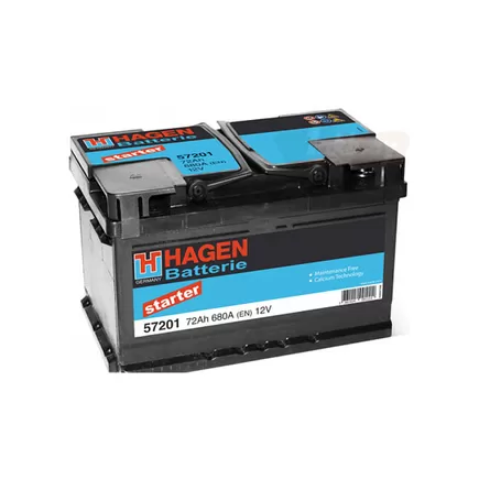 Hagen 57201 72 A/h 680 А R+ 278x175x175 мм