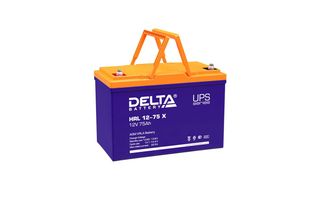 Аккумулятор Delta HRL-X 12-75 (12В/75 А·ч)