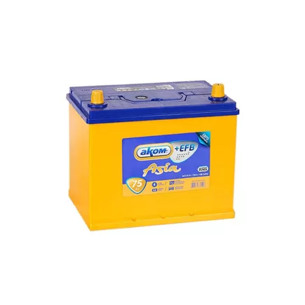 Akom Asia +EFB 75 A/h 750 A R+ 260x175x200 мм