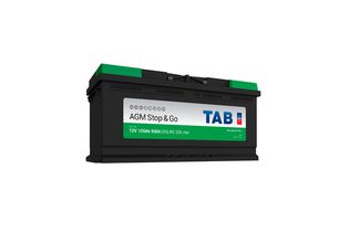 Tab EcoDry AGM STOPGO 105 A/h 950 A R+ 393x175x190 мм