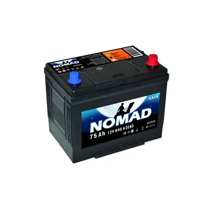 Nomad Asia 75 A/h 640 A R+ 260x173x220 мм