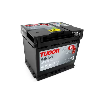 Tudor High Tech TA530 53 A/h 540 A R+ 207x175x190 мм