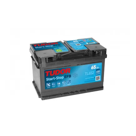 Tudor Start-Stop EFB TL652 65 A/h 650 A R+ 278x175x175 мм