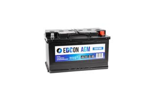 EDCON DC80760R AGM 80 A/h 760 A R+ 315x175x190 мм