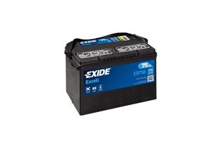 Exide Excell EB758 American 75 A/h 770 A L+ 260x180x186 мм
