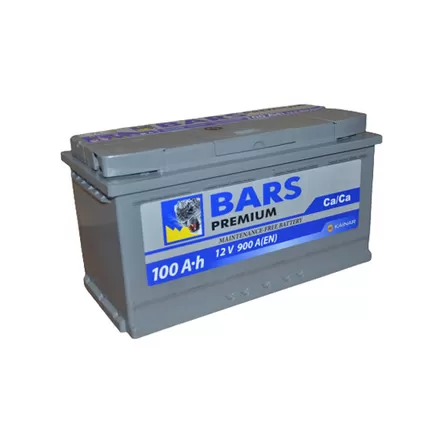 Bars Premium 100 A/h 900 A R+ 353x175x190 мм