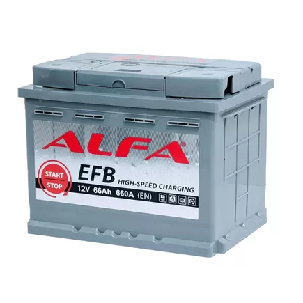 ALFA EFB 66 R 66 A/h 660 А R+ 242x175x190 mm