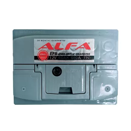 ALFA EFB 66 R 66 A/h 660 А R+ 242x175x190 mm
