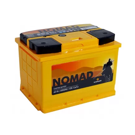 Nomad Premium 60 A/h 600 A R+ 242x175x190 мм