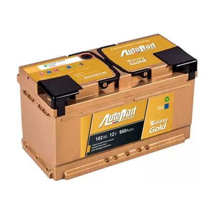 AutoPart Galaxy Gold 602-560 102 A/h 950 A R+ 353x175x190 mm