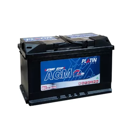 PLATIN AGM 80 A/h 800 A R+ 315x175x190 мм