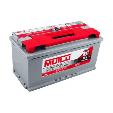 MUTLU 100 А/h 830 А R+ 353x175x190 мм