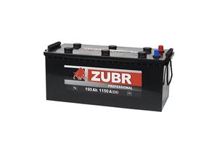 ZUBR Professional 190 A/h 1150 А R+ 513x223x220 мм