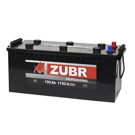 ZUBR Professional 190 A/h 1150 А R+ 513x223x220 мм