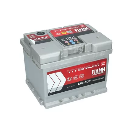 Fiamm Titanium Pro 50 A/h 520 A R+ 207x175x175 мм