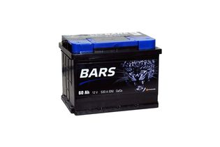 Bars Silver 60 A/h 530 A R+ 242x175x190 мм