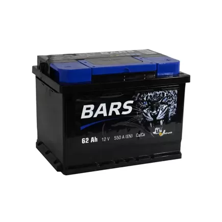 Bars Silver 62 A/h 550 A R+ 242x175x190 мм