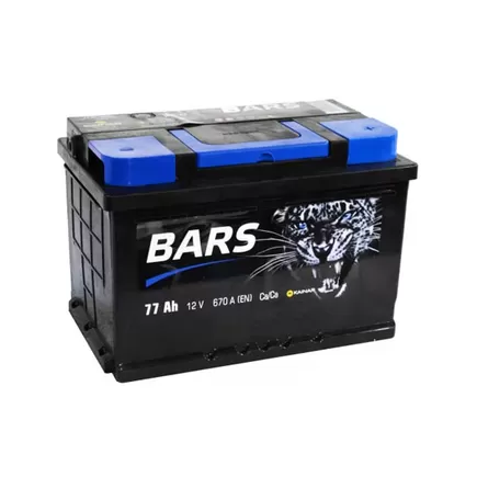 Bars Silver 77 A/h 670 A R+ 278x175x190 мм