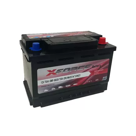 XForce 70 A/h 720 A R+ 278x175x190 мм