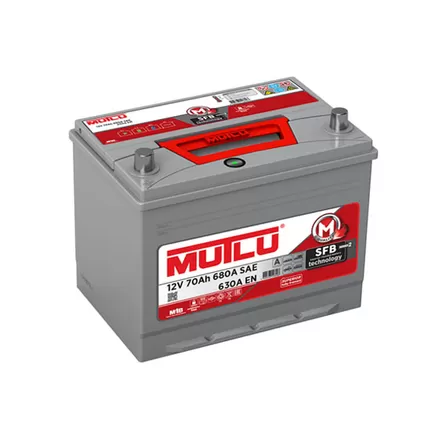 MUTLU JIS 70 А/h 630 А R+ 260x175x200 мм