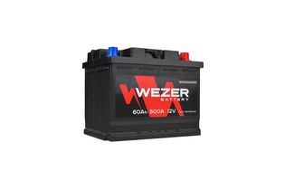 Wezer WEZ60500R 60 A/H 500 A R+ 242x174x190 мм