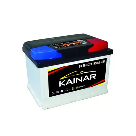 Kainar 60 A/h 550 A R+ (низкий) 242x175x175 мм
