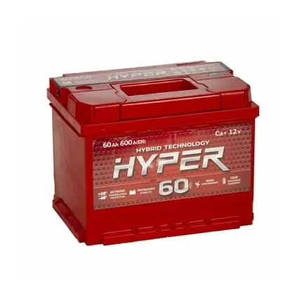 Hyper 60 A/h 600 A L+ 242x175x190 мм