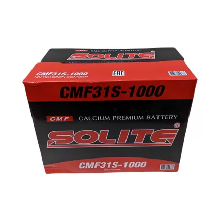 Solite CMF 31S-1000 120 A/h 1000 A L+ 330x173x234 мм